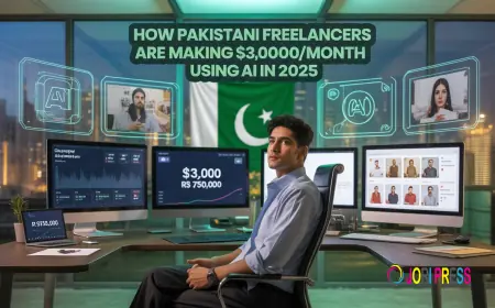 How Pakistani Freelancers Are Making $3,000/Month Using AI in 2025