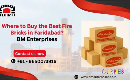 Where to Buy the Best Fire Bricks in Faridabad? – By BM Enterprises