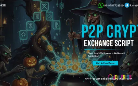 Boost Trust and Success Instantly. A Secure P2P Crypto Exchange Script Is a Game-Changer in 2025.