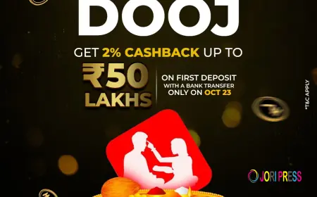 Celebrate Bhai Dooj with an Exclusive Khelostar Cashback Offer