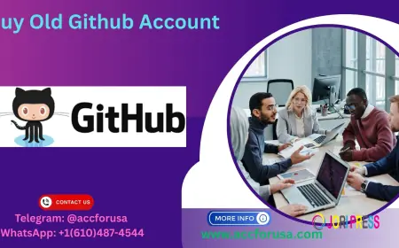 Buy GitHub Accounts Best Quality 100%