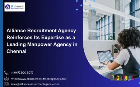 Alliance Recruitment Agency Reinforces Its Expertise as a Leading Manpower Agency in Chennai
