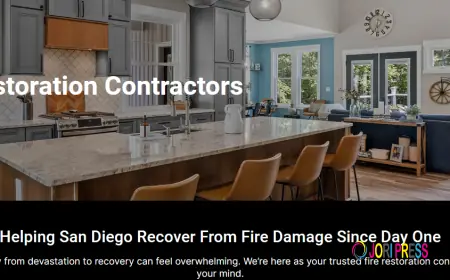 From Ashes to Renewal: Expert Fire Damage Restoration San Diego & Reliable Water Damage Repair San Diego Services