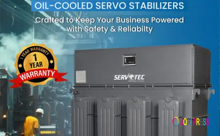 Servotech Oil-Cooled Servo Stabilizer