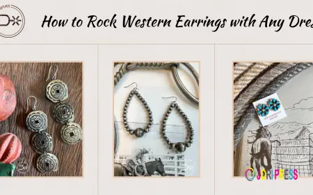 Turn Any Dress Western-Ready with the Right Earrings