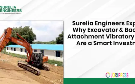 Surelia  Explains Why Excavator & Backhoe Attachment Vibratory Rollers Are a Smart Investment