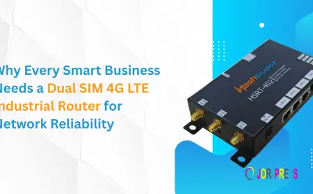 Why Every Smart Business Needs a Dual SIM 4G LTE Industrial Router for Network Reliability