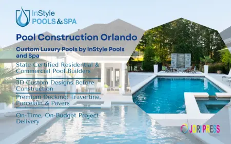 Pool Construction Orlando – Custom Luxury Pools by InStyle Pools and Spa
