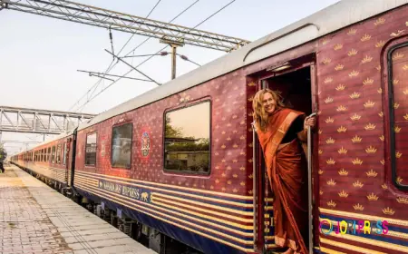 What is the Schedule of the Maharajas Express Train for This Season