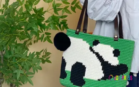 Make Adorable Accessories with a Crochet Panda Purse