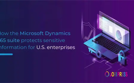 How the Microsoft Dynamics 365 suite protects sensitive information for U.S. enterprises