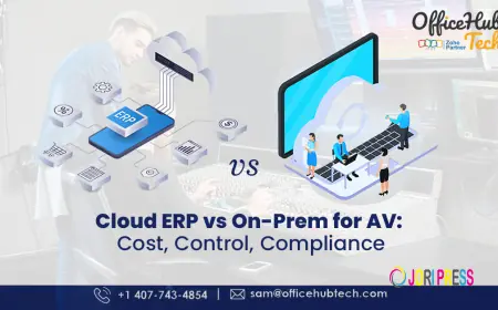 Cloud ERP vs On-Prem for AVSI: Cost, Control, Compliance - Officehubtech