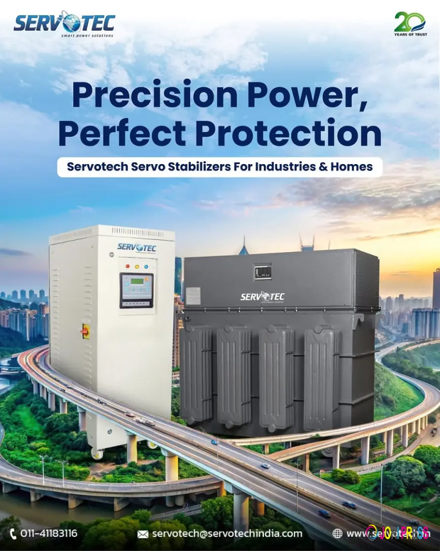 Servotech Servo Stabilizers for Industries and Homes