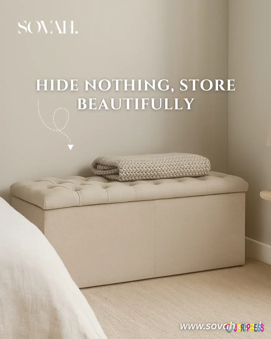 Add Timeless Elegance to Your Bedroom with Sovah’s Blanket Boxes UK