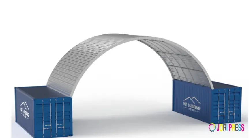 Cubiertas de Contenedores de Acero – 33 × 20 × 12 pies (10 × 6 × 3,6 m)