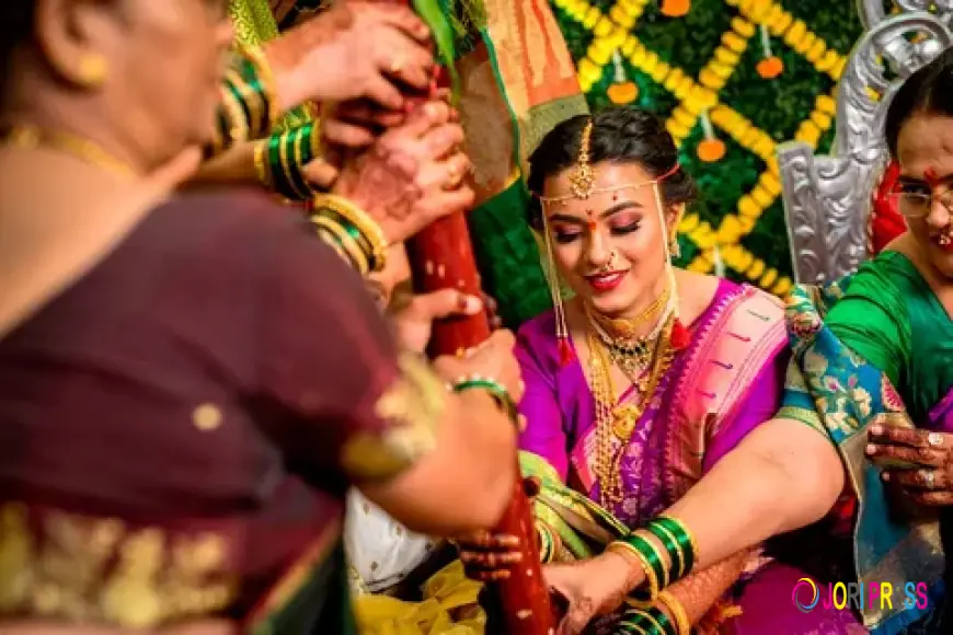 A Simple and Royal Maharashtrian Wedding Celebration
