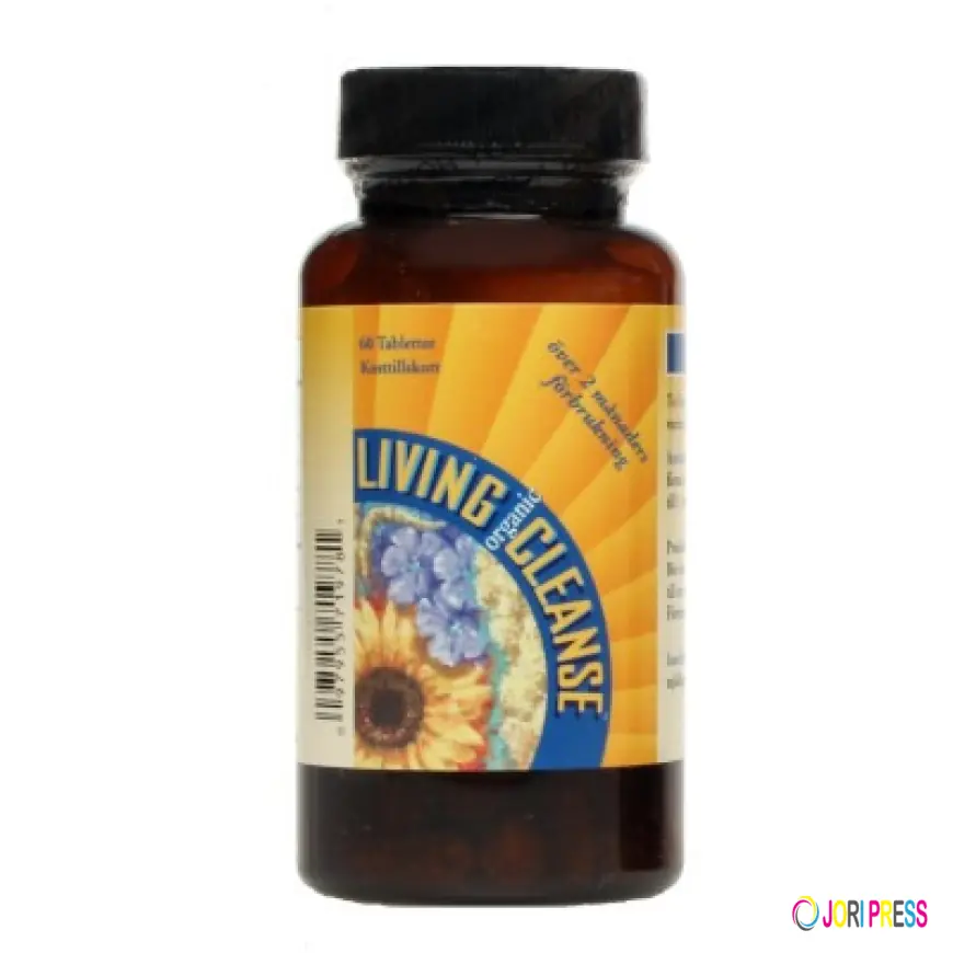 Living Cleanse tabletter Naturligt avgiftningstillskott