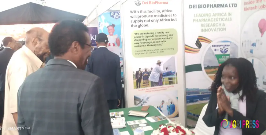 Dei Biopharma’s IVP health products eyes to boost Somalia export at Uganda -Somalia joint exhibition in Kampala.