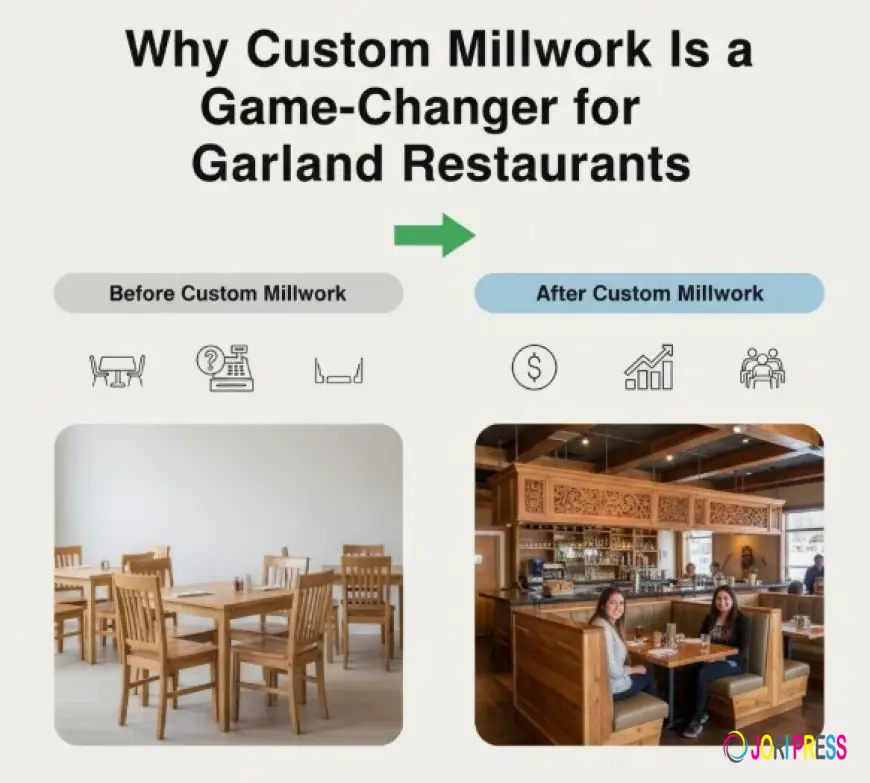 Why Custom Millwork Is a Game-Changer for Garland Restaurants