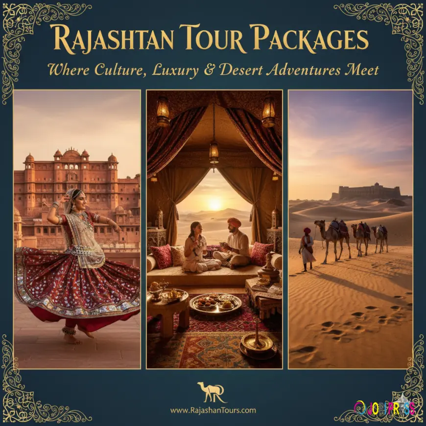 Rajasthan Tour Packages: Where Culture, Luxury & Desert Adventures Meet