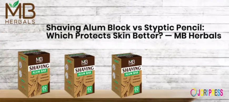 Why Dermatologists Trust MB Herbals Shaving Alum Stone Block for After Shave Protection