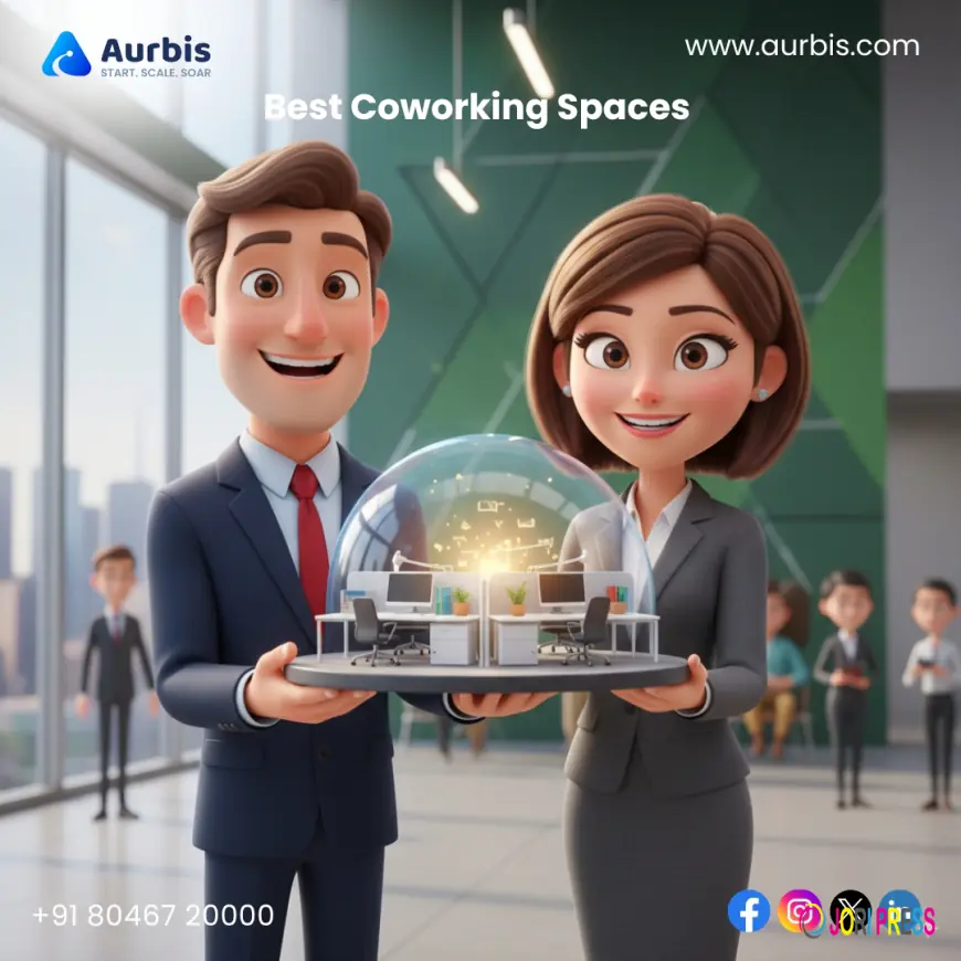 Flexible and Modern Shared Office Spaces in Bangalore with Aurbis.com