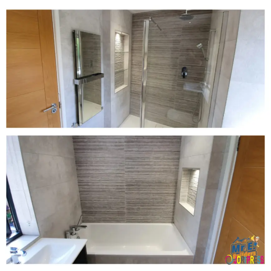Transform Your Home with Stunning Bathroom Renovations in Birmingham by Mr E. Builders