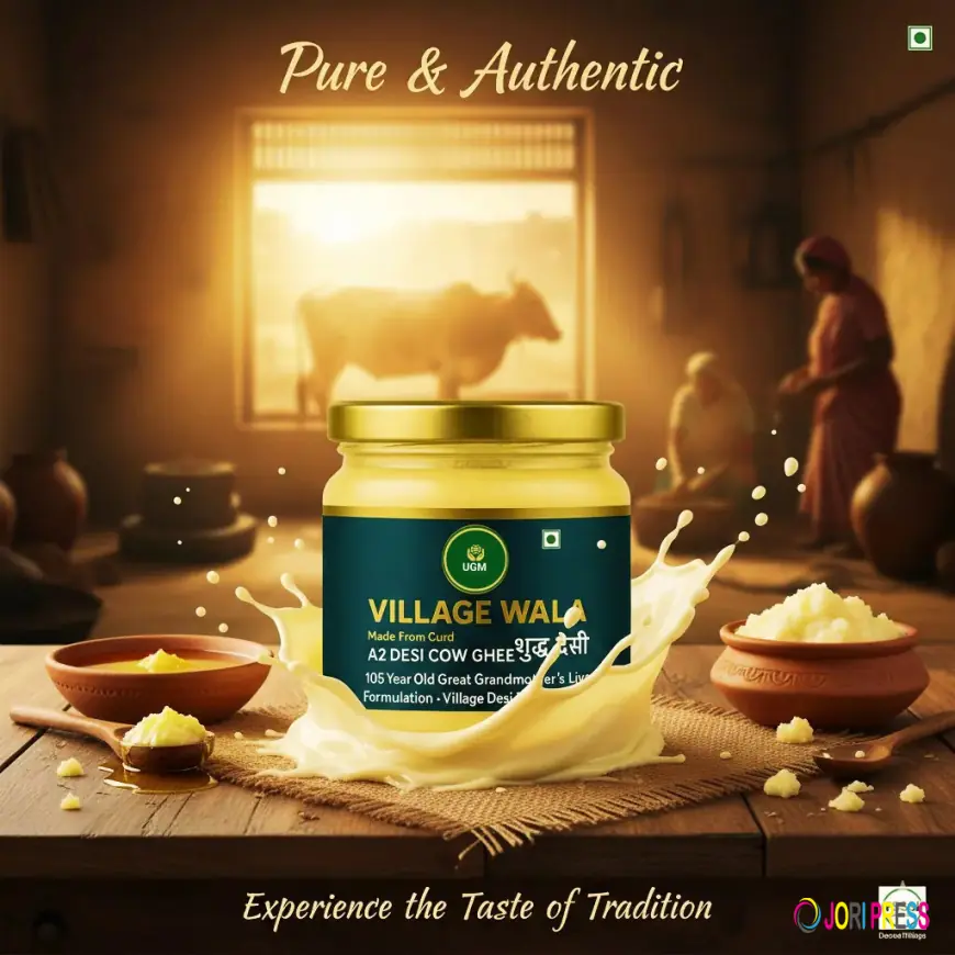 Why UGM Village Wala A2 Desi Cow Ghee is the Best Choice for Bulk Buying in India – Up to 50kg!