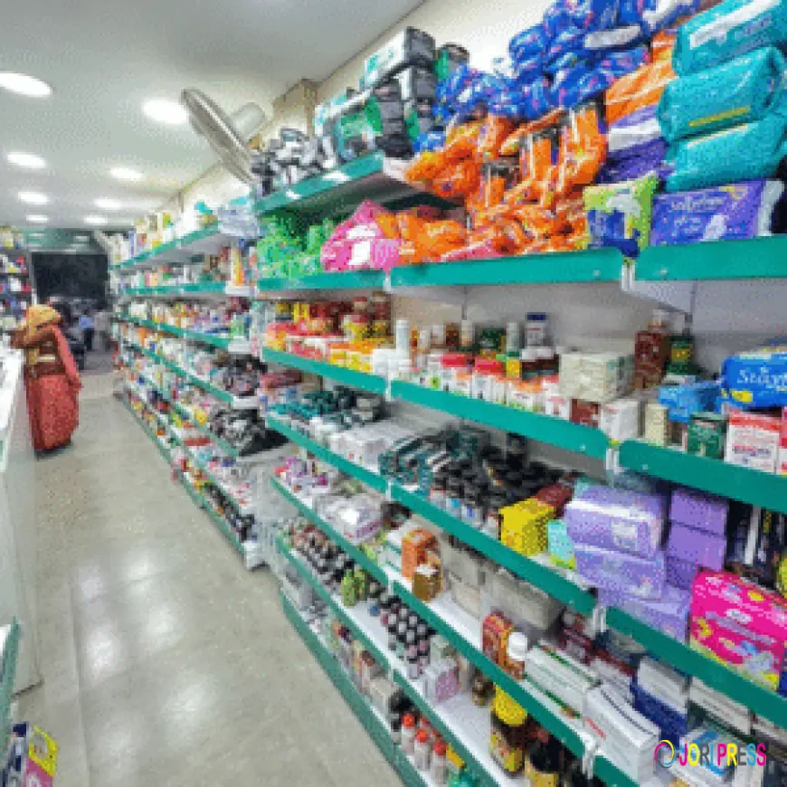 Durable and Functional Pharmacy Shelves for Stores
