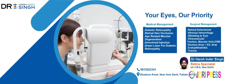 Best Eye Hospital in Patiala – Dr Harsh Inder Retina Center