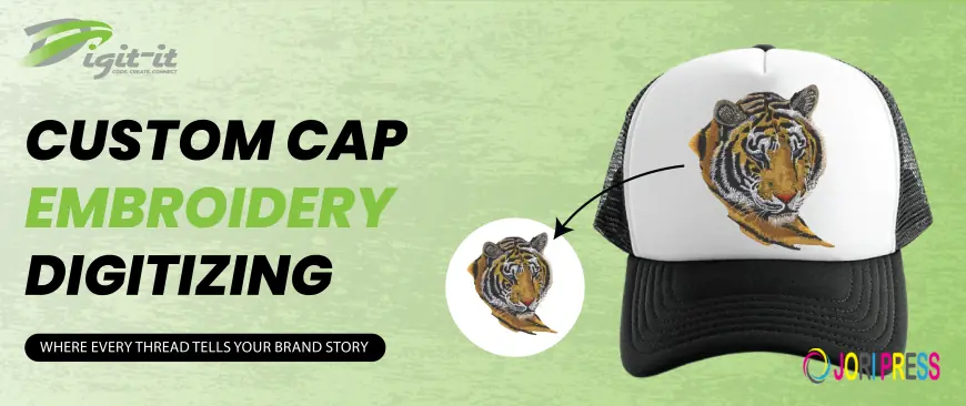 Mastering Style with Precision: The Art and Value of Cap Embroidery Digitizing