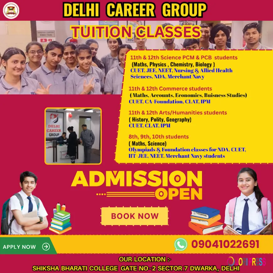 BEST TUITION CLASSES IN DWARKA DELHI