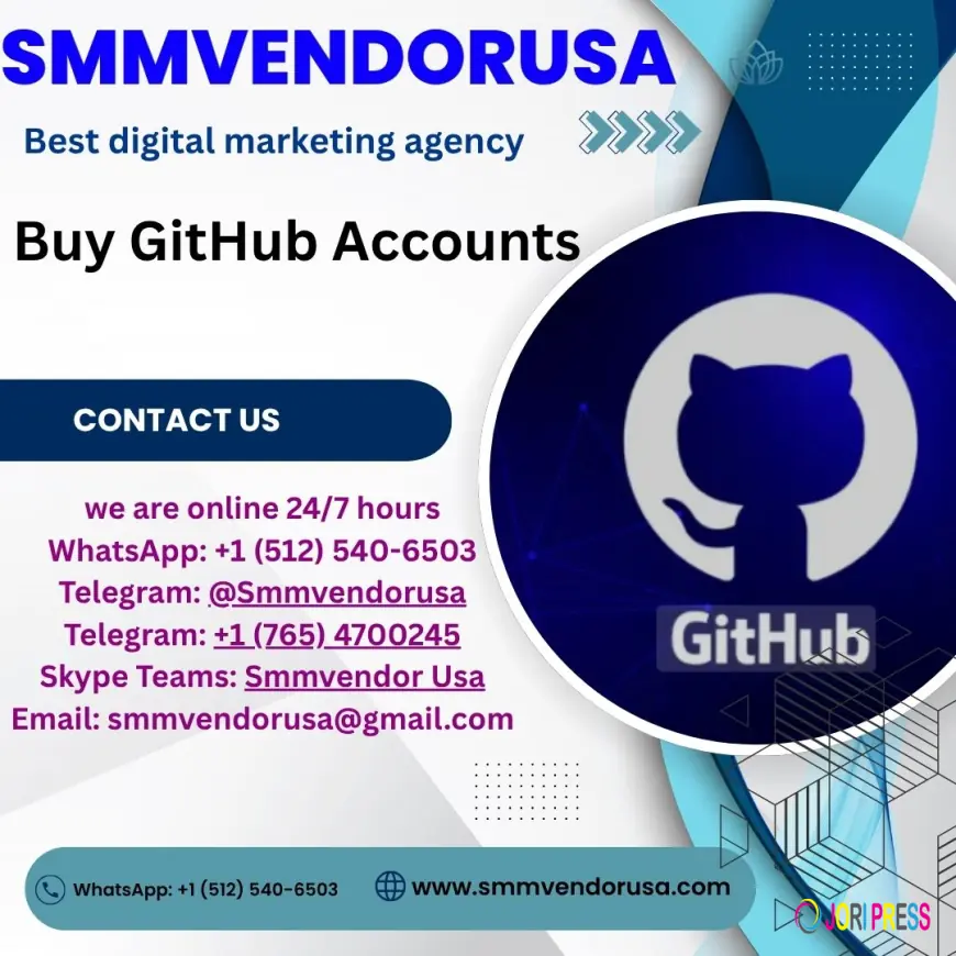 Buy GitHub Accounts - 100% High Quality Services