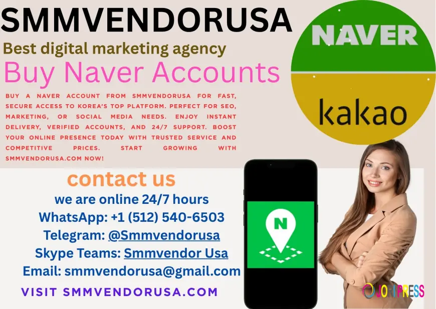 Buy Naver Account - 100% Phone, Mail and Korean verified