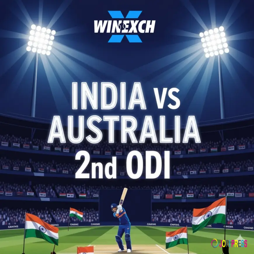 India Falls Short Again: Struggles Continue in 2nd ODI as Australia Clinches Crucial Win – A Winexch Report