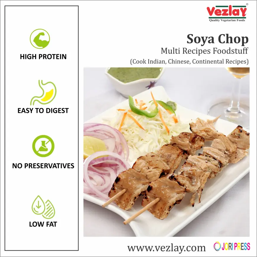 Vezlay Soya Chaap: The Perfect Vegan Alternative for Meat Lovers