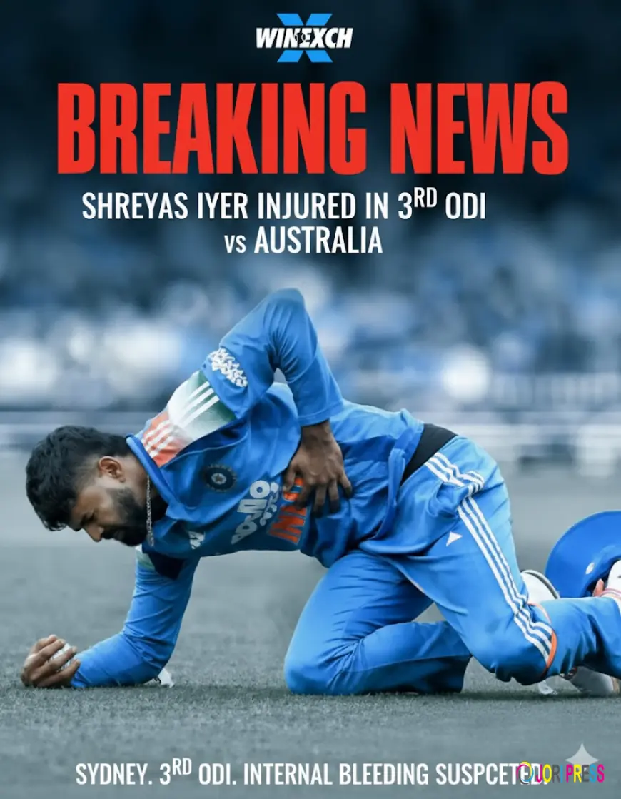 Shreyas Iyer’s Sydney Setback: Inside His ODI Injury, ICU Stay, and What Comes Next – Winexch Special Report