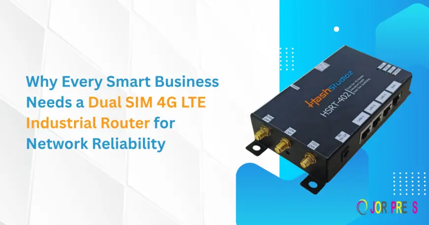 Why Every Smart Business Needs a Dual SIM 4G LTE Industrial Router for Network Reliability