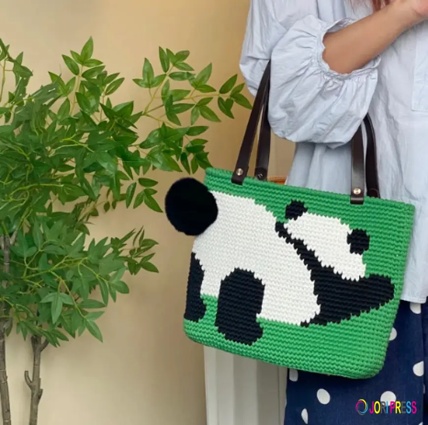 Make Adorable Accessories with a Crochet Panda Purse