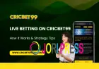Live Betting on Cricbet99: How It Works & Strategy Tips