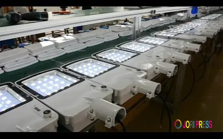 Leading the Way in Urban Illumination: The Role of a Modern LED Street Light Manufacturer