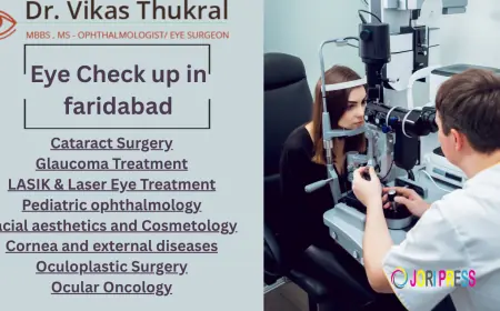 Eye Check Up in Faridabad – Keep Your Vision Healthy with Faridabad Eye Care Centre