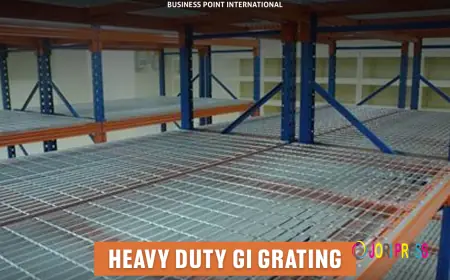 Heavy Duty GI Grating | BPI Racks, UAE