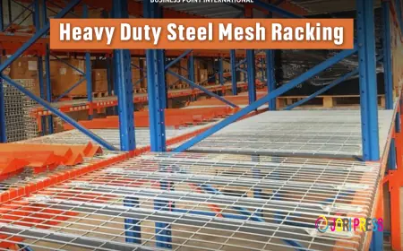 Heavy Duty Steel Mesh Racking | BPI Racks, UAE