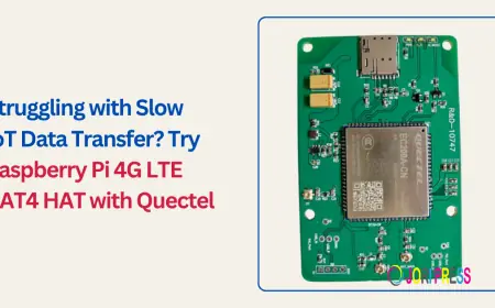 Struggling with Slow IoT Data Transfer? Try Raspberry Pi 4G LTE CAT4 HAT with Quectel