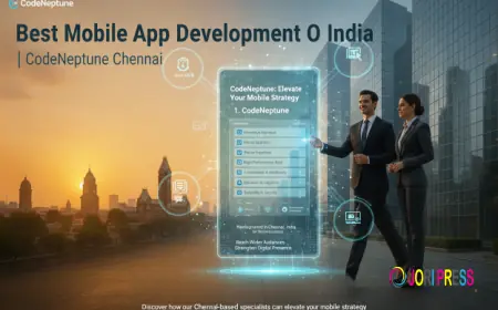 Professional Mobile App Development Company in India | CodeNeptune Chennai