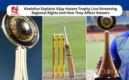 Khelofun Explains Vijay Hazare Trophy Live Streaming Regional Rights and How They Affect Viewers