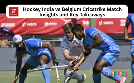 Hockey India vs Belgium Cricstrike Match Insights and Key Takeaways