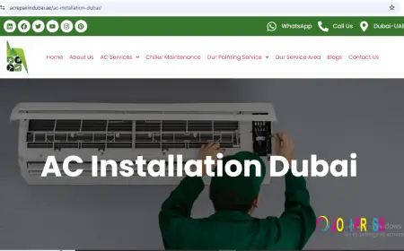 AC Installation in Dubai – Expert, Affordable & Reliable Service