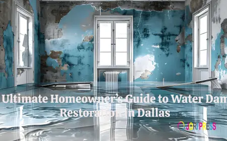 The Ultimate Homeowner’s Guide to Water Damage Restoration in Dallas